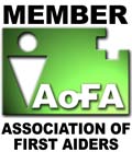 Member of the Association of First Aiders logo